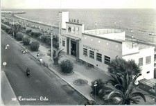 MA19 Cartolina 'Terracina Lido (Latina), Tratto di Litoranea' B/N - VG anno 1969