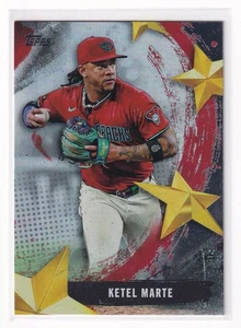 2025 Topps Ketel Marte #SMLB-59 - Stars Of MLB | Arizona Diamondbacks - Picture 1 of 3