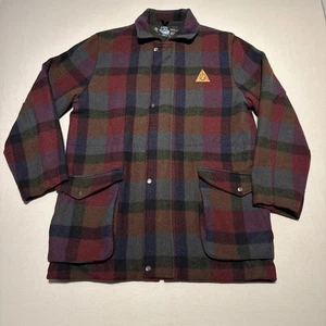 Swanndri New Zealand Wool Jacket XL Check Plaid Heavy Vintage Tartan Lined 42" - Picture 1 of 17