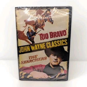 John Wayne Classics DVD Rio Bravo / The Searchers Western Movies New Sealed - Picture 1 of 2