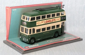 CORGI ORIGINAL OMNIBUS COMPANY OOC 40102 1:76 TROLEBÚS WEYMANN HASTINGS EN CAJA - Imagen 1 de 13