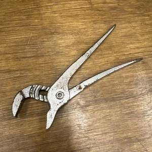 Vintage Snap On 9" verstellbare Verbindung Verriegelung Kanal Zange 91A Made in USA - Bild 1 von 9