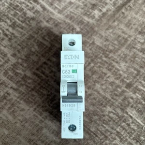 MEM 63 AMP CURVE C 10kA MCB CIRCUIT BREAKER MCH163 - Picture 1 of 4