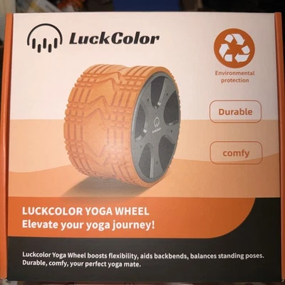 *NEW* Yoga Wheel, Acid Blue & Grey - Image 1 of 3