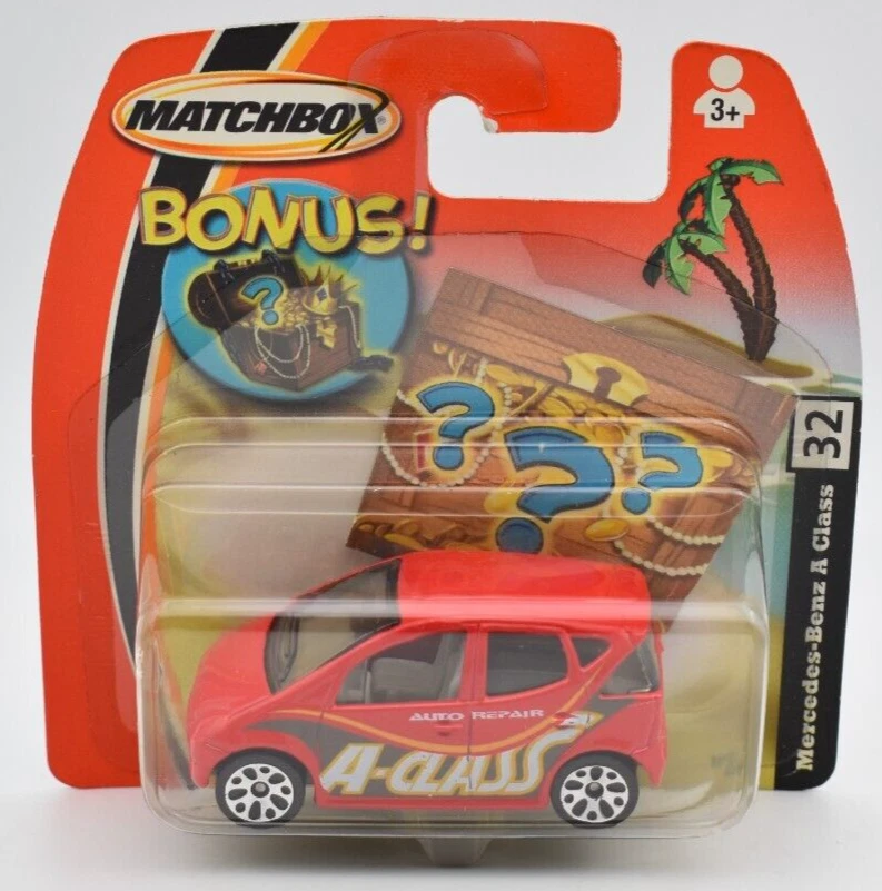 Matchbox Superfast #32 Mercedes Benz Classe A. MBX ROW escl. 2005. blister corto - Immagine 1 di 1