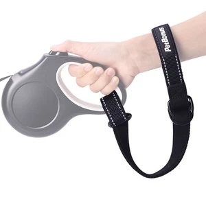 Short Dog Leash, Safety Wrist Strap for Retractable Dog Leash, Reflective Des... - Picture 1 of 6