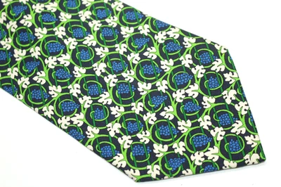 Corbata de seda BATTISTONI hecha en Italia F86586 Foto 1 de 4