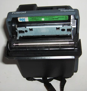 Vintage Polaroid Impulse Instant Camera 600 Series With Case - NO Manual - Picture 1 of 9