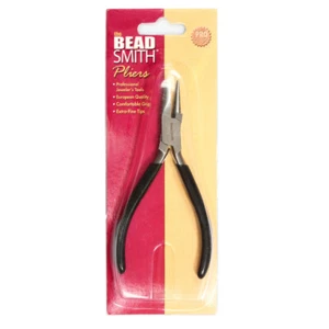 BeadSmith® Economy Round Hollow Pliers with Spring Make Bends & Loops in Wire - Picture 1 of 2
