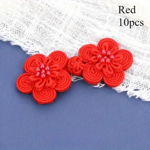 10Pairs Chinese Knots Frog Buttons Sewing Button Closure Fasteners Decors Craft - Picture 1 of 13