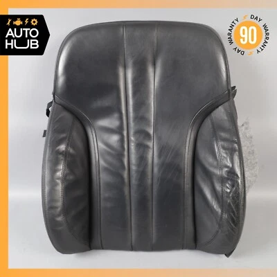 Cojín de asiento superior delantero izquierdo negro OEM BMW F12 650i 640i 12-19 Foto 1 de 4