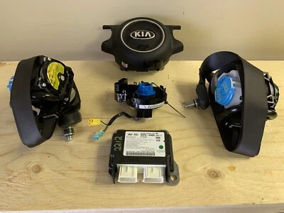 2014-2015-2016-2017 起亚隆多司机车轮安全气囊和安全带 — 第 1/4 张图片