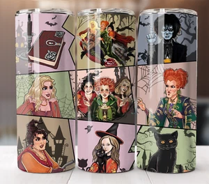 Hocus Pocus 20oz Stainless Steel Tumbler - Insulated Mug - Picture 1 of 11