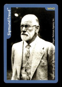 #B713 SIGMUND FREUD Celebrity Oddball Card FREE SHIPPING