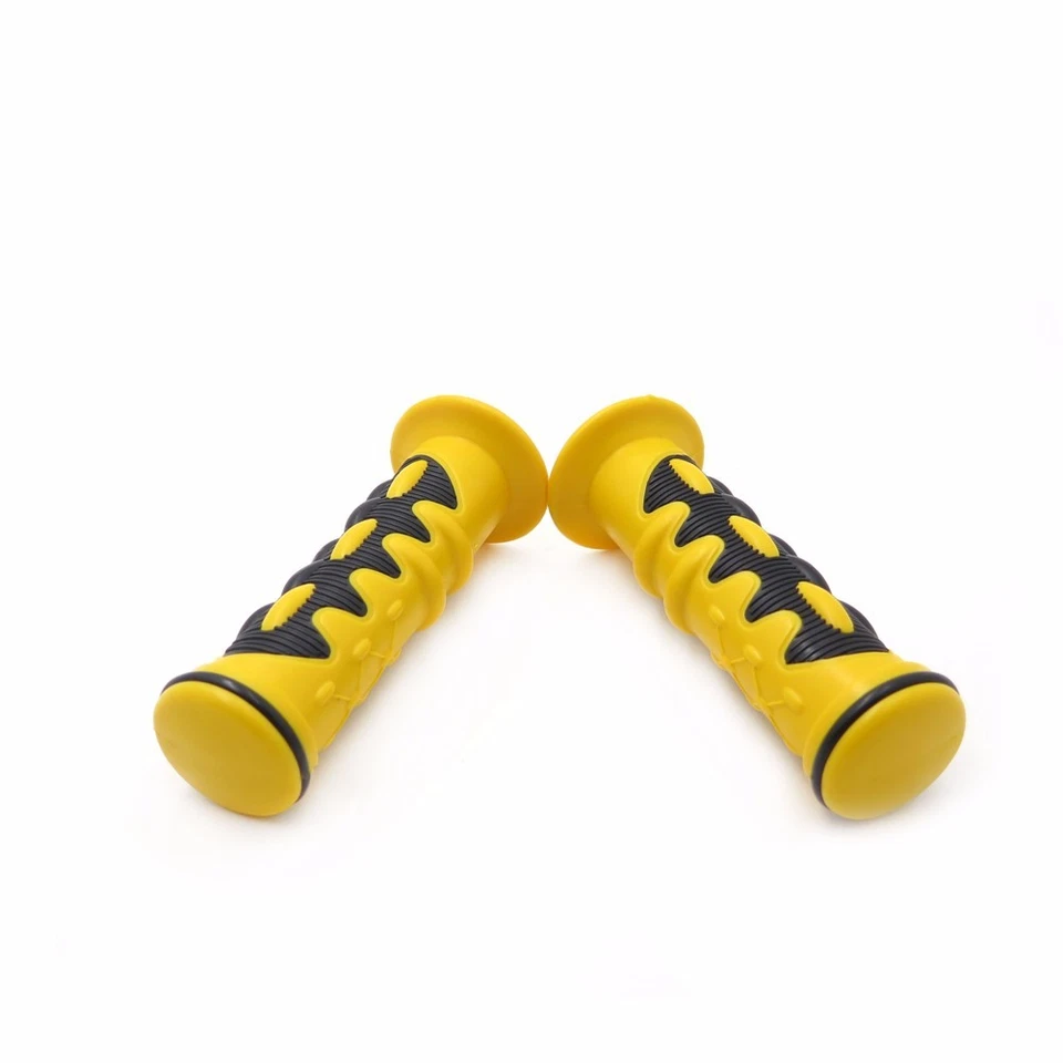 Empuñaduras de gel amarillo confort 25 mm 1" para moto deportiva moto ATV KTV Honda CB Foto 1 de 4