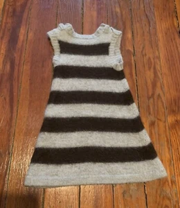 Oeuf 100% Alpaca Wool Sweater Dress 4T - Picture 1 of 9