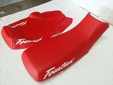 HONDA TRX250X 1987 and 1988 MODEL FIT TRX250X SEAT COVER (red)  (H*-383)