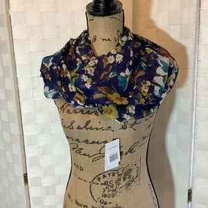 NWT big buddha floral infinity scarf - Picture 1 of 7