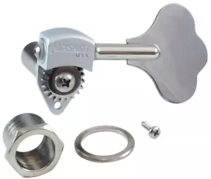 Hipshot 20675KC Clover Key Licensed Ultralite Bass Tuning Key 1/2", SATIN CHROME - Picture 1 of 1