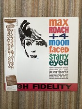 Max Roach + Four Moon Faced And Starry Eyed Japanese Import LP