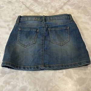 Oshkosh Made in USA Denim Skirt Girl's Size 5 80's Vintage - Picture 1 of 5