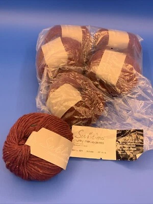 6 bolas SUBLIME Glover grueso merino tweed ~80% merino 10% viscosa 50 gramos Foto 1 de 4