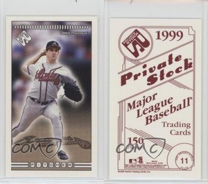 1999 Pacific Private Stock PS-206 Red Greg Maddux #11 HOF