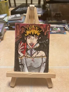 ACEO Original Mixed Media Painting Art Card ATC #96 - Picture 1 of 1