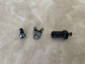 Lote 189-2, 1981 Honda ATC70 contacto neutro, placa de montaje, tornillo - Imagen 1 de 1