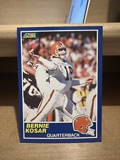 1989 Score Football NFL Bernie Kosar Cleveland Browns Card #9