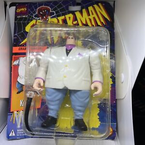 Spider-Man The Animated Series KINGPIN 1994 ToyBiz 5" Figure - Box Damaged