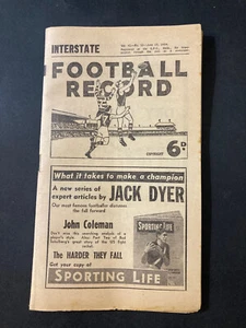 Football Record 1954 Interstate Game , Victoria vs South Aust - Picture 1 of 3