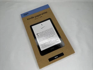Amazon Kindle Paperwhite 12th Gen. WiFi 16GB eBook Reader - Black - NEW SEALED! - Picture 1 of 3