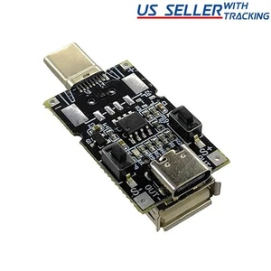 USB C QC 2.0 3.0 DC Voltage Trigger Module 9V 12V 20V Adjustable Power Type-C - Imagen 1 de 6