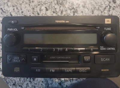Toyota Sequoia JBL 2003-2007 AM/FM, 6 CD, y cassette estéreo. EXCELENTE FORMA Foto 1 de 3