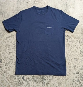 Patagonia Worn Wear Regular Fit T-shirt Men's Large Mountain Graphic - Picture 1 of 7