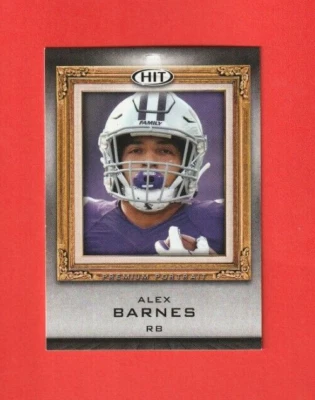 2019 Sage HIT PREMIUM PORTRAIT # PP-02 Alex Barnes KANSAS STATE WILDCATS - Image 1 of 2