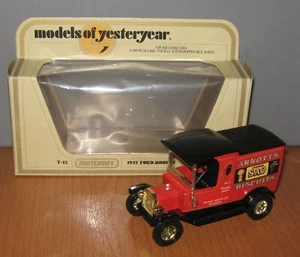 Matchbox Yesteryear Y12 Model T Ford Van Arnott's Biscuits glossy roof Issue 1 - Picture 1 of 7