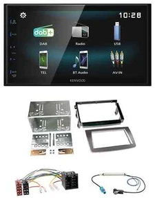 Kenwood Bluetooth 2DIN USB DAB MP3 Autoradio für Alfa Romeo Mito ISO 955 08-14 s - Bild 1 von 9