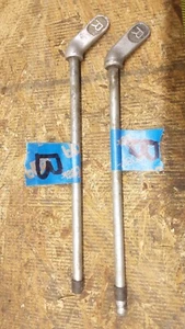 Vespa Original VBB VSB VSC VNA Fuel Tap Lever Rod 152mm shorter 2X lot B - Picture 1 of 3