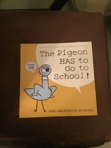 DIE TAUBE MUSS ZUR SCHULE GEHEN GESCHICHTE TASCHENBUCH MO WILLEMS SCHLAFENSZEIT KINDER - Bild 1 von 2