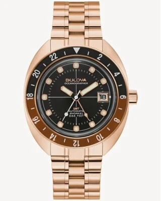 Bulova Oceanographer GMT 97B215 Diver's ISO,*FREE SHIPPING* - Image 1 of 4