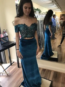 Madison James Prom Dress Two piece - Picture 1 of 2