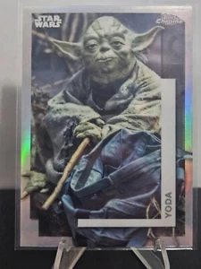 YODA 2024 Topps Cromo Nacional NSCC Star Wars Refractor #SW-8 Jedi - Imagen 1 de 2