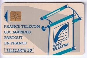 VARIETE TELECARTE LOGO .. 50U Te46 SO3 AGENCES V° 1 SEPARE 1 0C914 1 TBE C.50€ - Picture 1 of 2