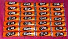 McVitie's Club Orange Milk Chocolate Biscuit Bars 22g (Pack of 28)