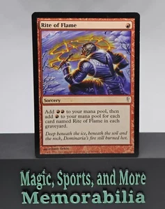 MTG Rite of Flame Coldsnap Common 96/155 LP Magic the Gathering - Picture 1 of 2