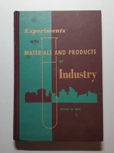 Experiments with Materials and Products of Industry (Vintage Hardcover 1960) - Picture 1 of 11