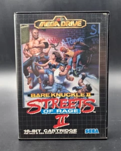 Streets of Rage 2 II Bare Knuckle - SEGA Megadrive Mega Drive - PAL Asia Gold - Bild 1 von 10