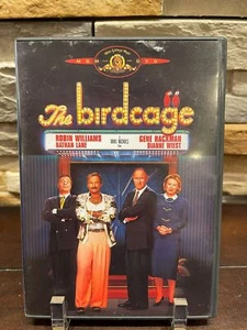 THE BIRD CAGE 1996: ROBIN WILLIAMS GENE HACKMAN STANDARD/WIDESCREEN USED DVD - Picture 1 of 6